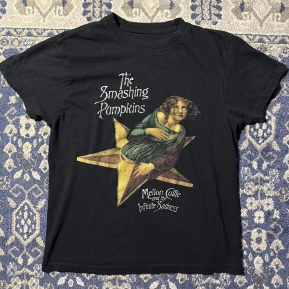 Other - Smashing Pumpkins black tee nostalgia Mellon Collie album artwork graphic Size S
